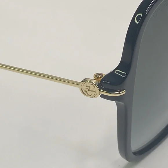 New Authentic Gucci Grey Butterfly Ladies Sunglasses GG1267S  display picture 1